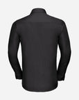Tailliertes "Polycotton" Popeline Langarm Hemd