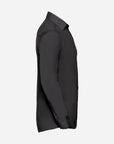 Tailliertes "Polycotton" Popeline Langarm Hemd