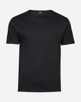 Herren T-Shirt mit ungesäumtem Ausschnitt