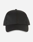 6-Panel Cap mit Kontrast-Sandwichschirm