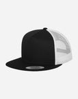 5-Panel Trucker Flat Brim Cap