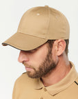 6-Panel Cap mit Kontrast-Sandwichschirm