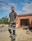 Schweres Herren Workwear Piqué Polo