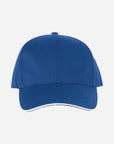 6-Panel Cap mit Kontrast-Sandwichschirm