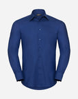 Chemise Oxford cintrée à manches longues pour homme