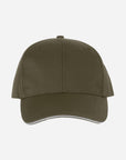 6-Panel Cap mit Kontrast-Sandwichschirm
