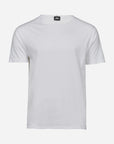 Herren T-Shirt mit ungesäumtem Ausschnitt
