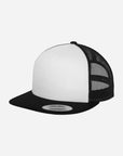 5-Panel Trucker Flat Brim Cap
