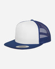 5-Panel Trucker Flat Brim Cap