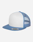 5-Panel Trucker Flat Brim Cap