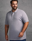Herren Baumwolle Piqué-Poloshirt