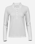 Damen Luxury Stretch Langarm Polo