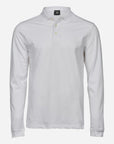Herren Luxury Stretch Langarm Polo