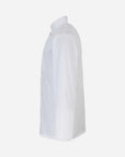Veste de cuisine unisexe à manches longues avec boutons-pression