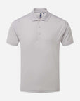 Herren Piqué-Poloshirt - Light Grey
