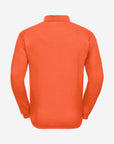 Unisex Workwear Sweatshirt mit Polo-Kragen