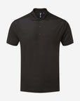 Herren Piqué-Poloshirt - Schwarz
