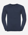 Pull en maille homme avec encolure en V