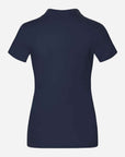 Damen Jersey Polo - Navy Hinten