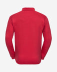 Unisex Workwear Sweatshirt mit Polo-Kragen