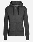 Damen Hoodie Zip Jacke