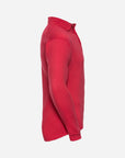 Unisex Workwear Sweatshirt mit Polo-Kragen