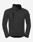 Herren Sportshell 5000 Jacke - Schwarz Vorne