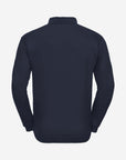 Unisex Workwear Sweatshirt mit Polo-Kragen