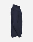 Unisex Workwear Sweatshirt mit Polo-Kragen