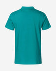 Herren Jersey Polo - Green Hinten