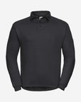 Unisex Workwear Sweatshirt mit Polo-Kragen