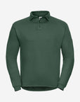 Unisex Workwear Sweatshirt mit Polo-Kragen