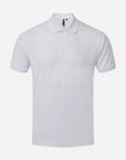 Herren Piqué-Poloshirt - Weiss