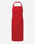 Sustainable, organic cotton bib apron