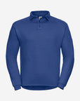 Unisex Workwear Sweatshirt mit Polo-Kragen