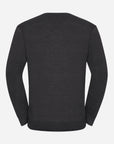 Pull en maille homme avec encolure en V
