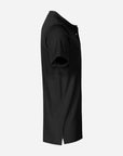 Herren Jersey Polo - Schwarz Seite