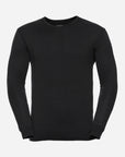 Pull en maille homme avec encolure en V