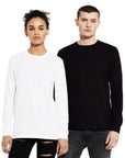 Unisex organic cotton long-sleeve shirt