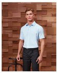 Popeline Stretch Hemd kurzarm