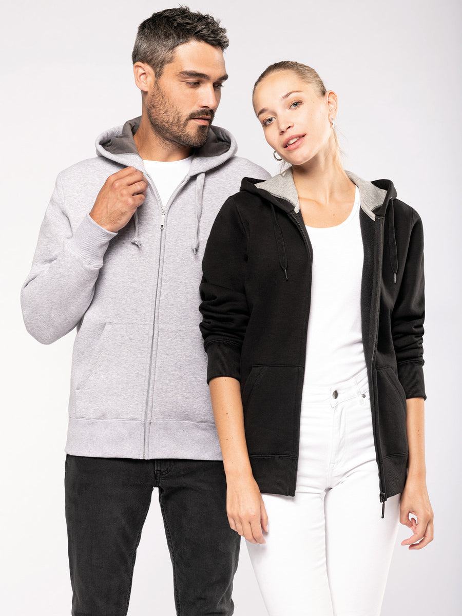 Unisex Schwere Kapuzenjacke