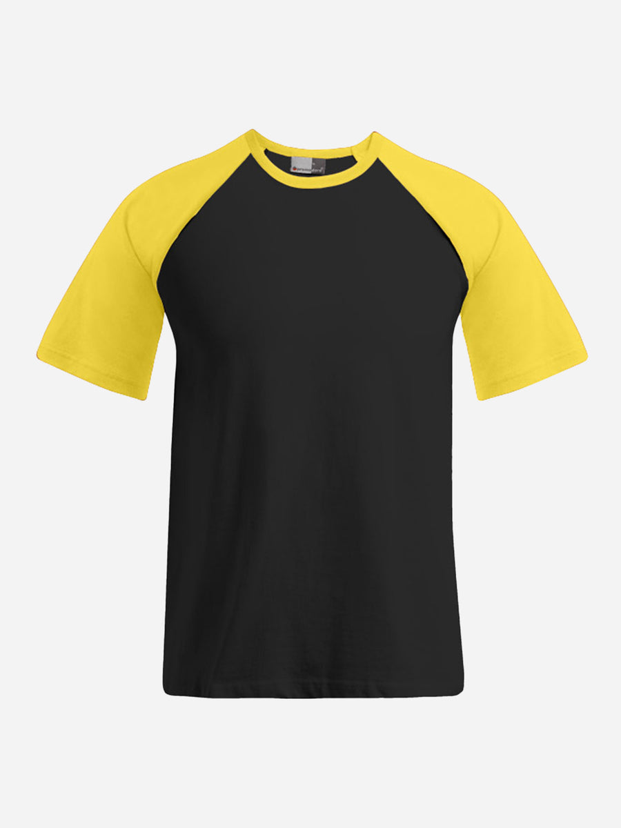 Herren Kontrast Raglan T