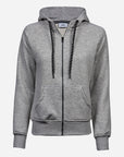 Damen Fashion Hoodie Sweatjacke