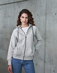 Damen Fashion Hoodie Sweatjacke