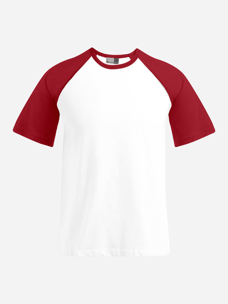 Herren Kontrast Raglan T