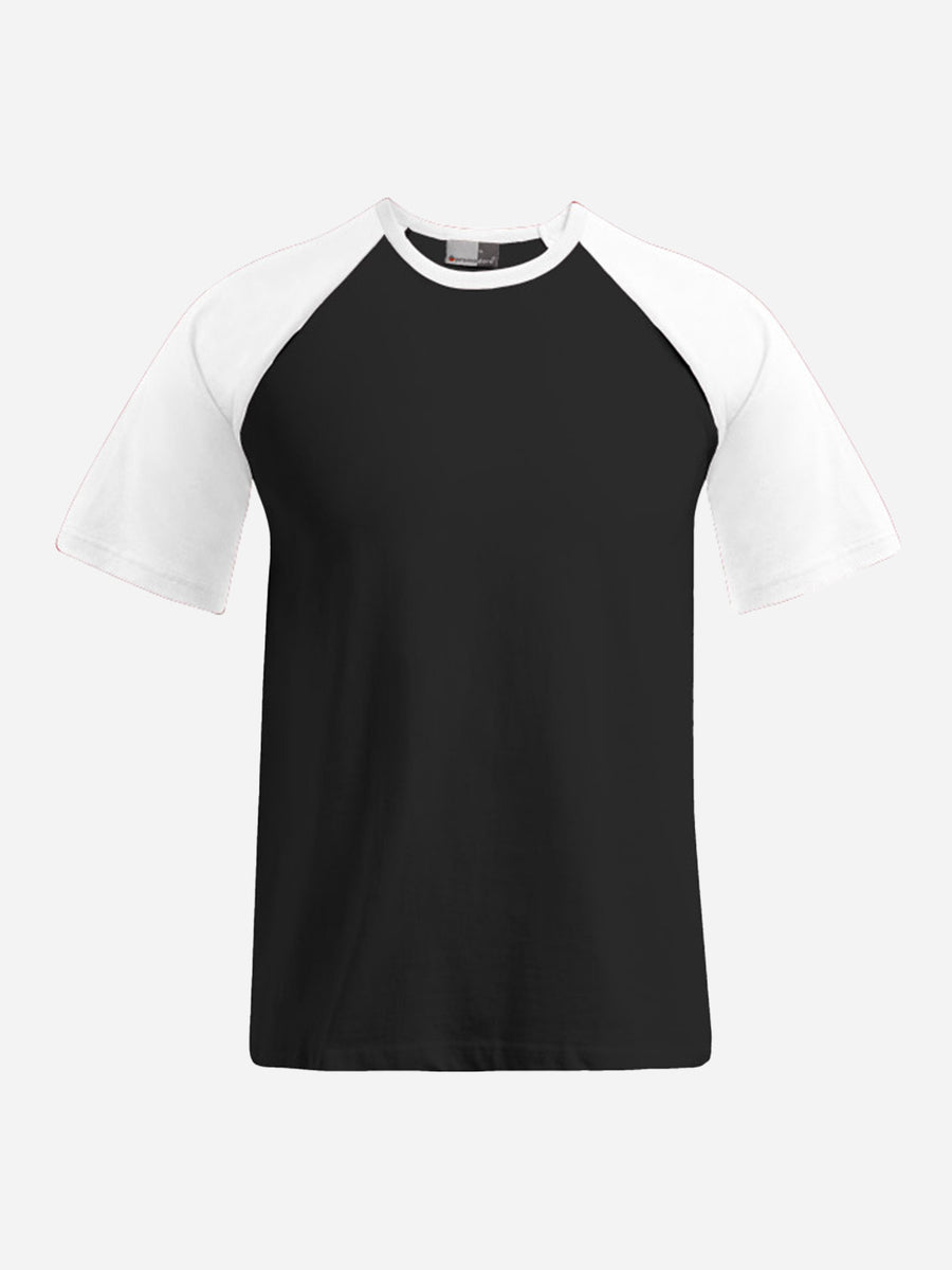 Herren Kontrast Raglan T