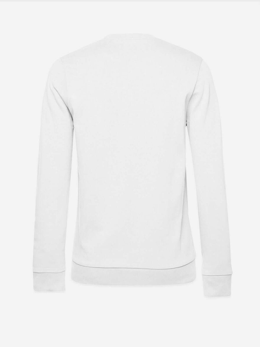 Damen Pullover - White Hinten