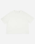 Damen Oversized Crop T-Shirt - White Mist