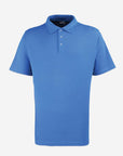 Herren Poloshirt mit Druckknöpfen - Royal Blue