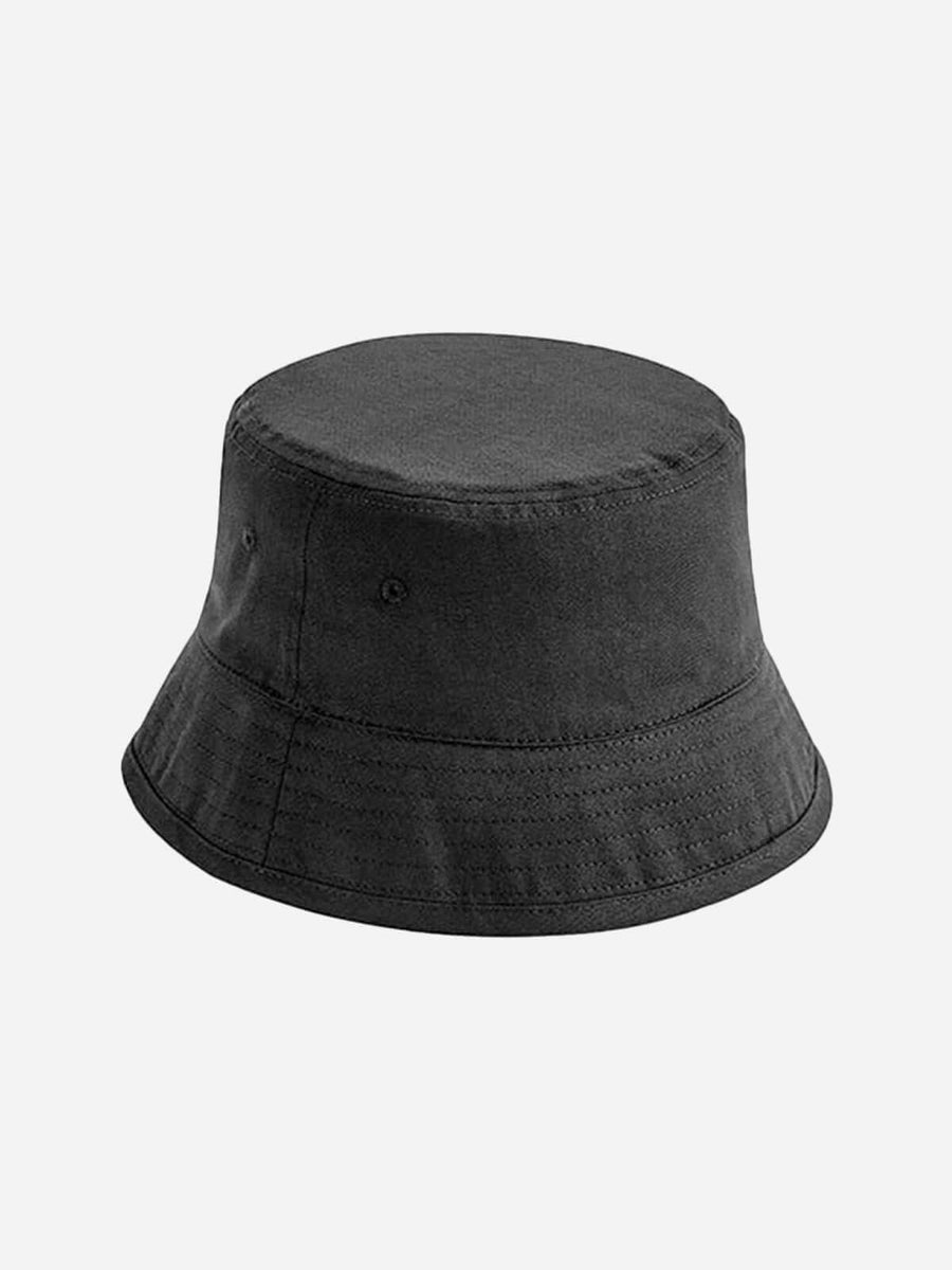Bucket Hat aus Bio-Baumwolle - Schwarz